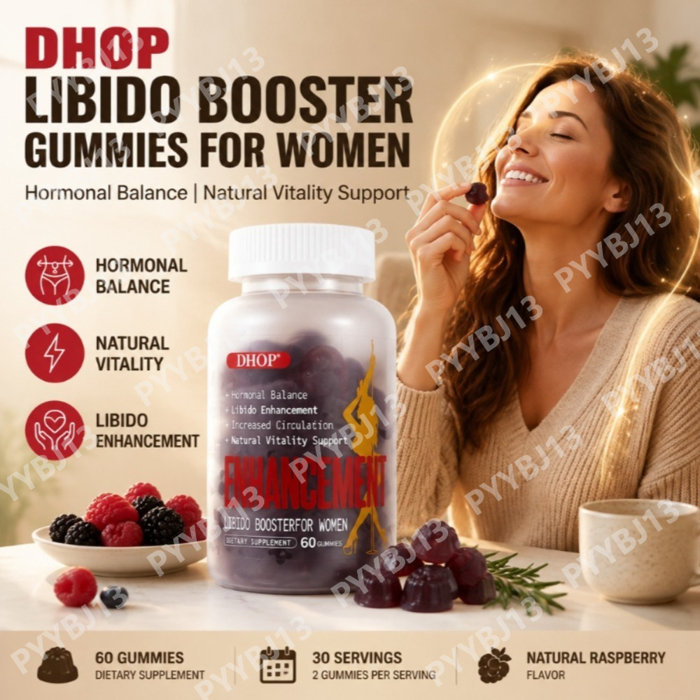 Herbal Wellness Formula - DHOP Maca Ashwagandha Gummies for Women