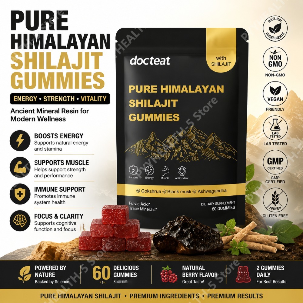 Docteat Pure Himalayan Shilaji - огляд і ціна Herbal Wellness Supplement