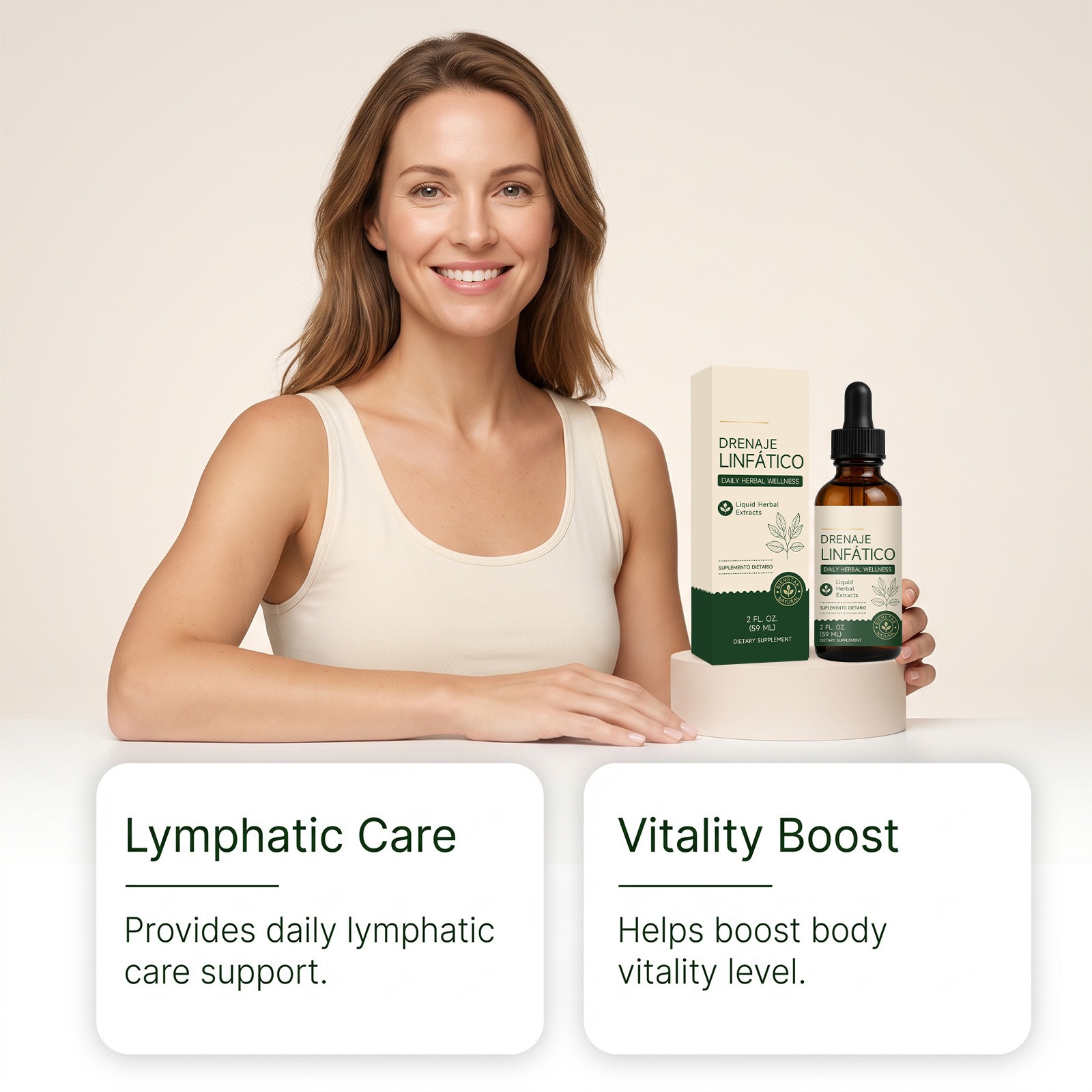 Natural Herbal Lymph Detox Dro - огляд і ціна Herbal Wellness Tincture
