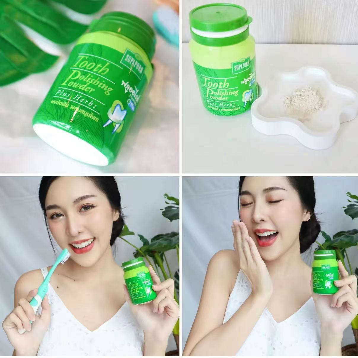 Thai SUPAPORN Herbal Tooth Pow - огляд і ціна Herbal Wellness Supplement