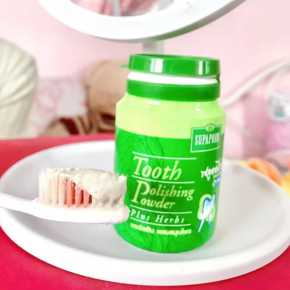 Thai SUPAPORN Herbal Tooth Pow - огляд і ціна Herbal Wellness Supplement