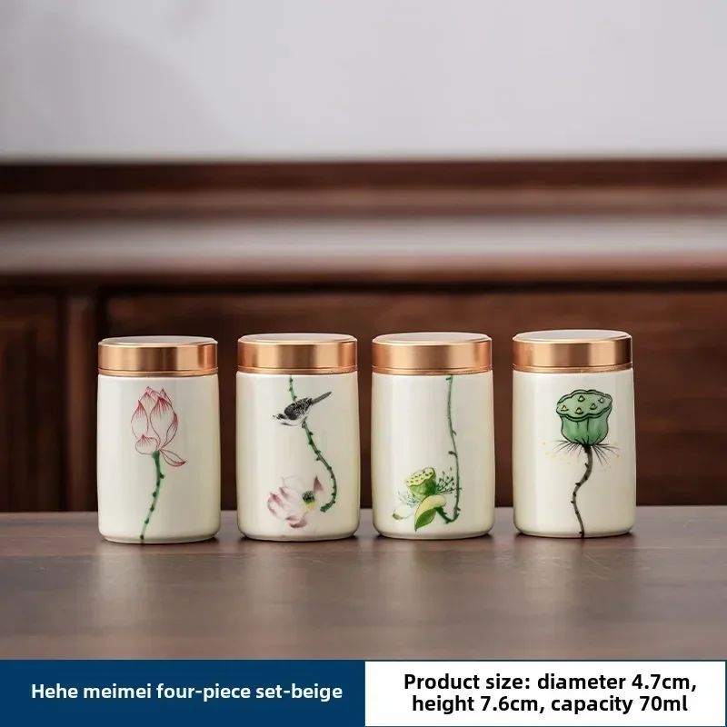 4PCS/LOT Boutique ceramics Tea - огляд і ціна Herbal Wellness Supplement