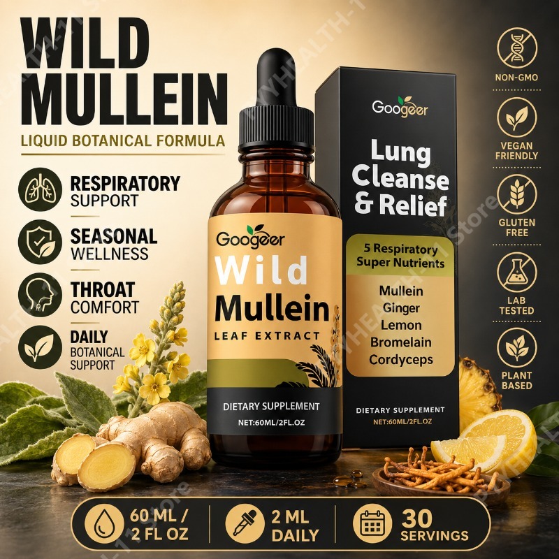 Mullein Liquid Drops Herbal Bl - огляд і ціна Herbal Wellness Supplement