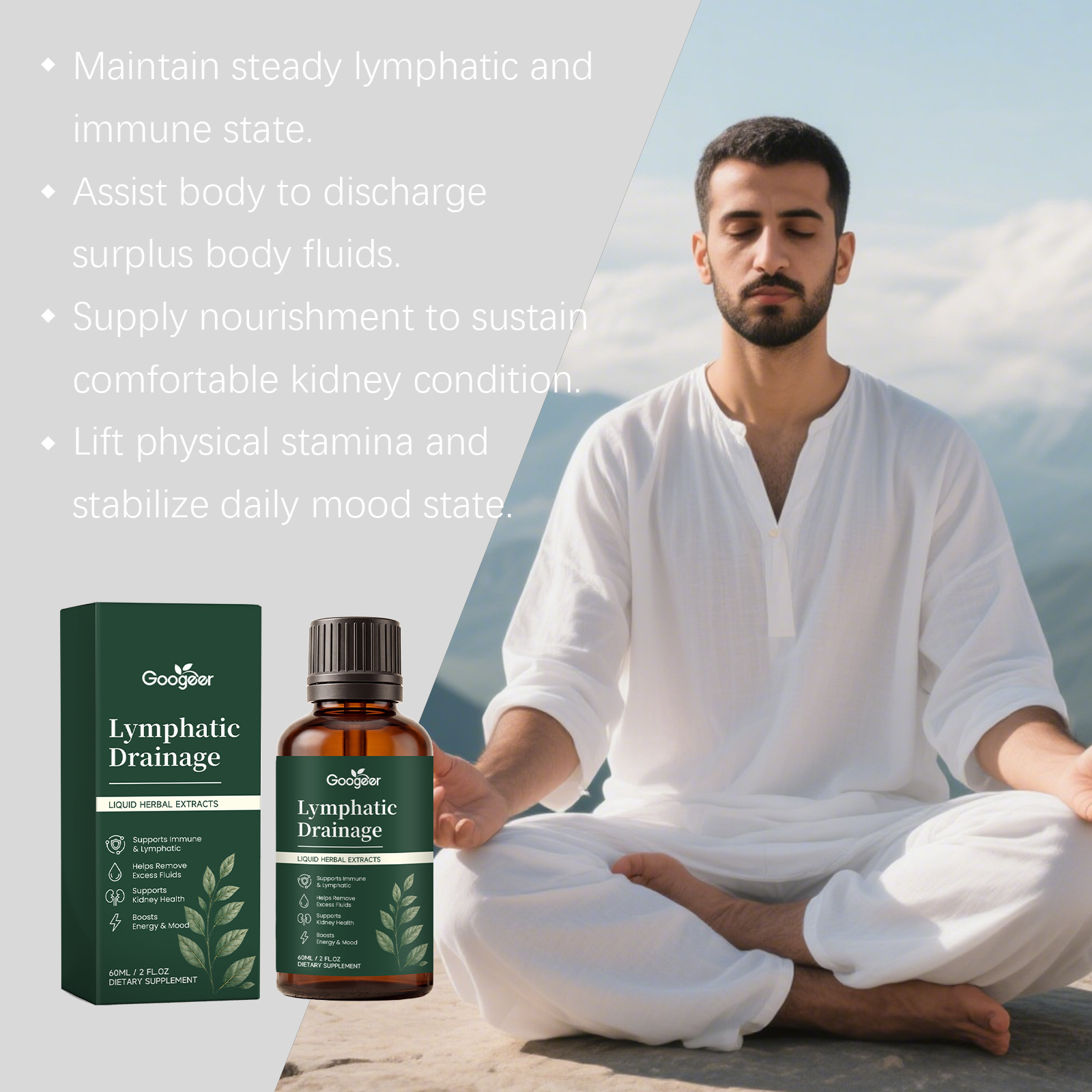 Natural Lymphatic & Kidney Sup - огляд і ціна Herbal Wellness Tincture