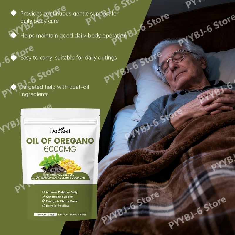 Oregano Oil Softgels with Blac - огляд і ціна Herbal Wellness Formula