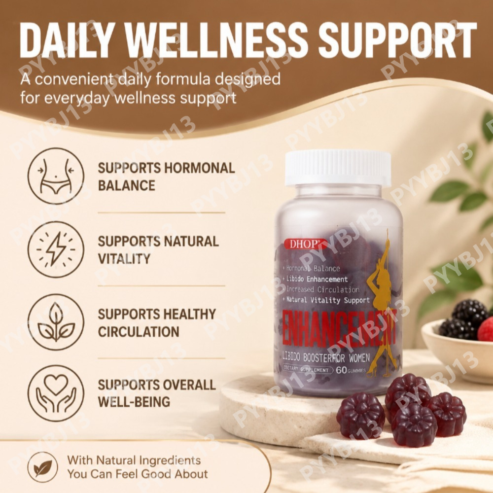 DHOP Maca Ashwagandha Gummies  - огляд і ціна Herbal Wellness Formula